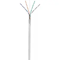 Goobay CAT 5e Network Cable, F/UTP, grey 100 m
