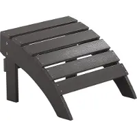 Beliani ADIRONDACK - Voetenbank - Grijs - Kunsthout