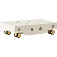 Modu Skateboard - 5 Onderdelen - 50x30x12 cm - Zand Grey/Honey Y - - OneSize - Motoriek speelgoed