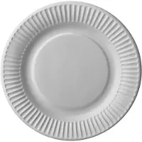 Starpak 14x 50 Borden karton rond Ø 18 cm wit