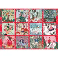 Pieces & Peace kerst puzzel 2000 stukjes - 12 Days of Christmas.