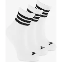 Adidas Performance sportsokken 3-Stripes Crew wit/zwart Jongens/Meisjes Katoen - maat 31-33