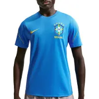 Nike Brazilië Strike Trainingsshirt 2026-2028 Blauw Geel