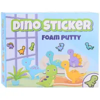 Johntoy Maak je eigen dino foam stickers