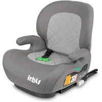Caretero , kinderzitje met Isofix, autostoel voor kinderen van 125-150 cm, model Irbis I-Size, kleur grafiet