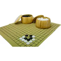 HOT Games Hotgames GO-Potten set bamboe - 2 stuks met Urea stenen - 14 x 10 cm (2 stuks)