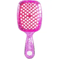 UNbrush Detangling Hair Brush Mini - Rose Quartz No Tangle borstel 1 st