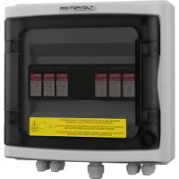 Doktorvolt Zonnepanelen-aansluitkasten, DC 1000V, 2x Phoenix T2, 2-string, PG, merk , model 4432