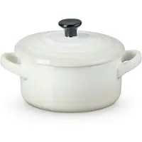 Le Creuset Signature Pot Mini 250 Ml - Bloempotten Steengoed Meringue - 71901107160100