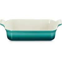 Le Creuset Ovenschaal Heritage 26x19cm Bleu Riviera