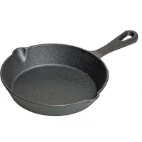 Blackwell Koekenpan Skillet Gietijzer ø 20 cm - geschikt voor alle warmtebronnen - zonder anti-aanbaklaag
