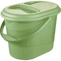 Keeeper 1180431900000 -Abfalleimer "elsa eco", 13 Liter, grass green