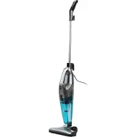 Cecotec Conga Popstar 1000 DuoStick Easy, steelstofzuiger 2-in-1, zonder zak, zwart, zilver, turquoise, 0,8 liter, voor droog gebruik, cycloontechnologie