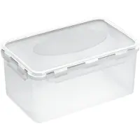 PLAST TEAM Vertriebs GmbH Luchtdichte verse-verpakking, 2 liter, wit