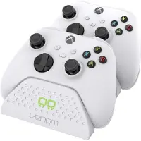 Venom - Xbox Series S/X/One - twin docking station + 2 batteries - wit