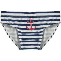 Playshoes Zwembroek blauw / wit