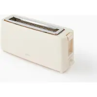 Livoo Long slot toaster - - DOD168C - 900 W - Adjustable thermostat: 7 levels - Off-white