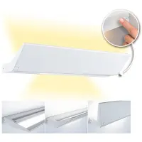 Paulmann Wandlamp Ranva, dimbaar, wit / opaal, Woon-/ Eetkamer, Aluminium, Modern, wandlamp