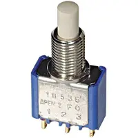 APEM 18545CD 18545CD Druktoets 30 V/DC 0.1 A 2x aan/(aan) Moment 1 stuk(s)