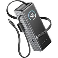 EcoFlow - Rapid 25K Build-in Cable Power Bank – High Capacity & Fast Charging