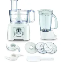 Moulinex Multifunctionele robot FP544111 Double Force Compact Wit