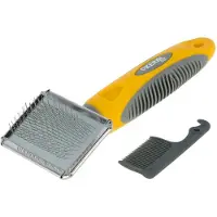 Kerbl Softborstel Met Borstelreiniger Softgrip