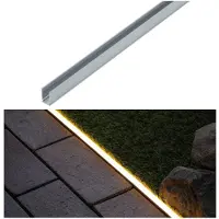Paulmann Plug & Shine LED-strip, aluminiumprofiel, warm wit