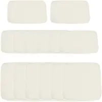 Outsunny -Kussenhoezen voor buitenstoelen-Polyester-65x8x65cm-Beige