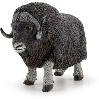 Papo Figurine - - Muskox - Handgeschilderd - Zeer gedetailleerd - Duurzaam