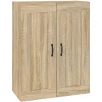 vidaXL Hangkast 69,5x32,5x90 cm sonoma eikenkleurig