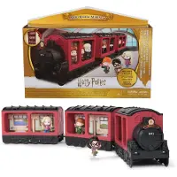 Wizarding World Of Harry Potter Harry Potter, Micro Magical Moments Hogwarts Express-draagkoffer voor verzamelfiguren met 3 figuren