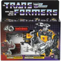 Hasbro Transformers G1 Retro Bombshell & Ramhorn 40th Annivers. reissue