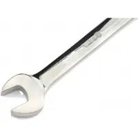 Sata Sleutel met plat oog, 13 mm, met ratel, gebogen
