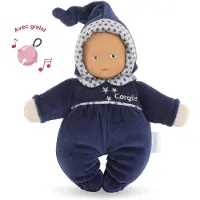 Corolle Mon Doudou Babidoux Navy Blue Starry Dreams Babypop, 20cm