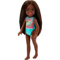 Barbie Chelsea Beach Doll, Kleine pop, Vrouw, 3 jaar, Jongen/meisje, 152,4 mm, Meerkleurig
