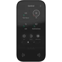 Ajax 58454.148.BL1 Toetsenbord TouchScreen Jeweller - draadloos touchscreen toetsenbord - zwart