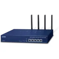 Planet Wi-Fi 6 AX2400, 2,4 GHz/5 GHz, Ethernet/LAN, Blauw, Tafelrouter