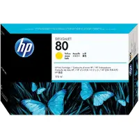 HP 80 (C4873A) inktcartridge geel (origineel)
