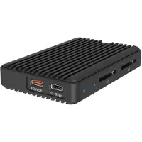 Icy Box IB-CR602M-C31 M.2 SSD-behuizing USB-C 3.2 Gen 2 10 GBit/s M.2 PCIe NVMe, M.2 SATA 2280 61154