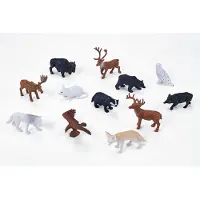 MOJO WildLife Mini Bosdieren Speelset, 12dlg. - 380054