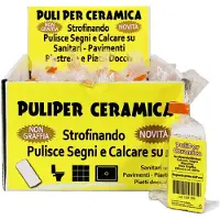 Briconess Display met 25 stuks keramische reinigingspads "Puliper"