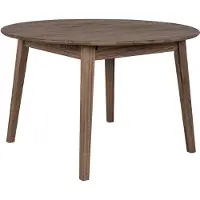 House Nordic Eettafel Metz eikenhout uitschuifbaar | hout bruin 158x118x75.5 cm eettafels | NADUVI