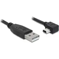 DeLOCK Mini USB kabel - USB A Stekker naar Mini USB Stekker - 2,0 Gegolfd Hig