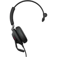 Jabra Evolve2 40 SE - Bedrade mono-headset gecertificeerd voor UC, met USB-C incl. verlengkabel