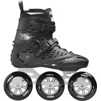 Roces X35 110 Skeelers - Inline Skates - Volwassenen - Zwart/Zilver - Maat 46