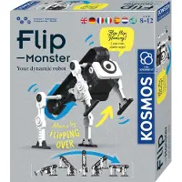 Kosmos Flip Monster - Experimenteerset - Bouw Je Eigen Klimrobot - Unieke Flip-Aandrijving - Beklimt Trappen en Hindernissen - Robotica en Techniek - STEM Speelgoed - Vanaf 8 Jaar