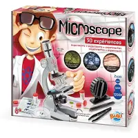 Buki France Buki - Microscoop voor kinderen - 30 experimenten - Vergroting x1200 - Educatief speelgoed