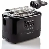 Ariete 0159/02, 2 messen, zwart, met knoppen, hendel, 700 W, 165 mm, 275 mm