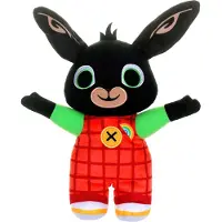 Bing - Rainybow Pratende knuffel - met oplichtende button