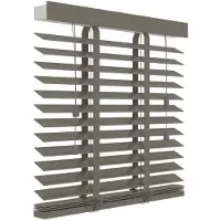 Decosol Horizontale jaloezie hout 50mm taupe 100 x 130cm online kopen
